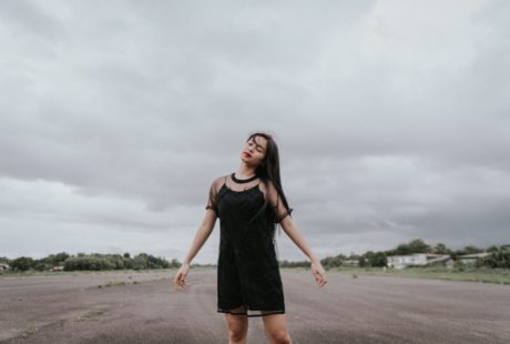 Photo Classic black dress